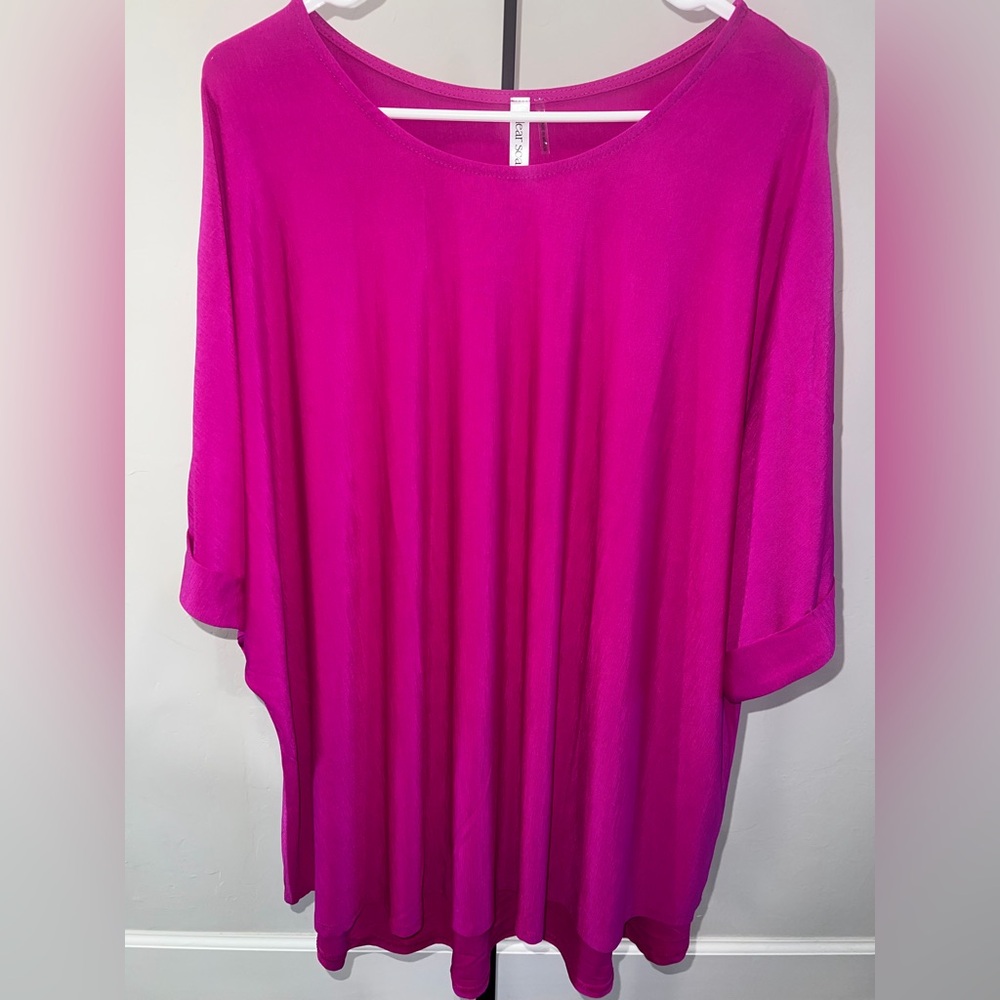 Dear Scarlett “Boyfriend” Top – 2X NWOT
